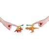 image5 Surprise Dino Strike Surprise Mystery Battling Collectible Dinos by ZURU 2 Pack Glow in The DarkGoldSeries 2