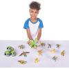 image5 Surprise Dino Strike Surprise Mystery Battling Collectible Dinos by ZURU 2 Pack Glow in The DarkGoldSeries 2