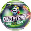 image5 Surprise Dino Strike Surprise Mystery Battling Collectible Dinos by ZURU 2 Pack Glow in The DarkGoldSeries 2