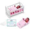 image5 Surprise My Mini Baby Series 1 by ZURU Collectible Mystery Capsule Toy for Girls Realistic Miniature Baby Playset and Accessories2 Pack