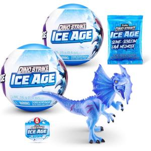 image5 Surprise Dino Strike Ice Age 2 Pack by ZURU UNbox Surprise Dinosaurs TrucksHelicopters Slime and More