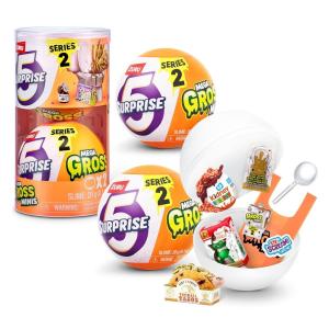 image5 Surprise Mega Gross Minis Series 2 2 Pack by ZURU Boys Mystery Collectible Mini Parody Slime2 Pack