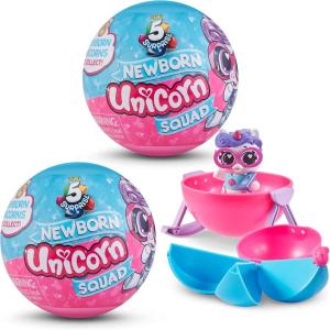 image5 Surprise Unicorn Squad Series 4 Newborn Unicorn Mystery Collectible 2Pack Capsule by ZURUSeries 4